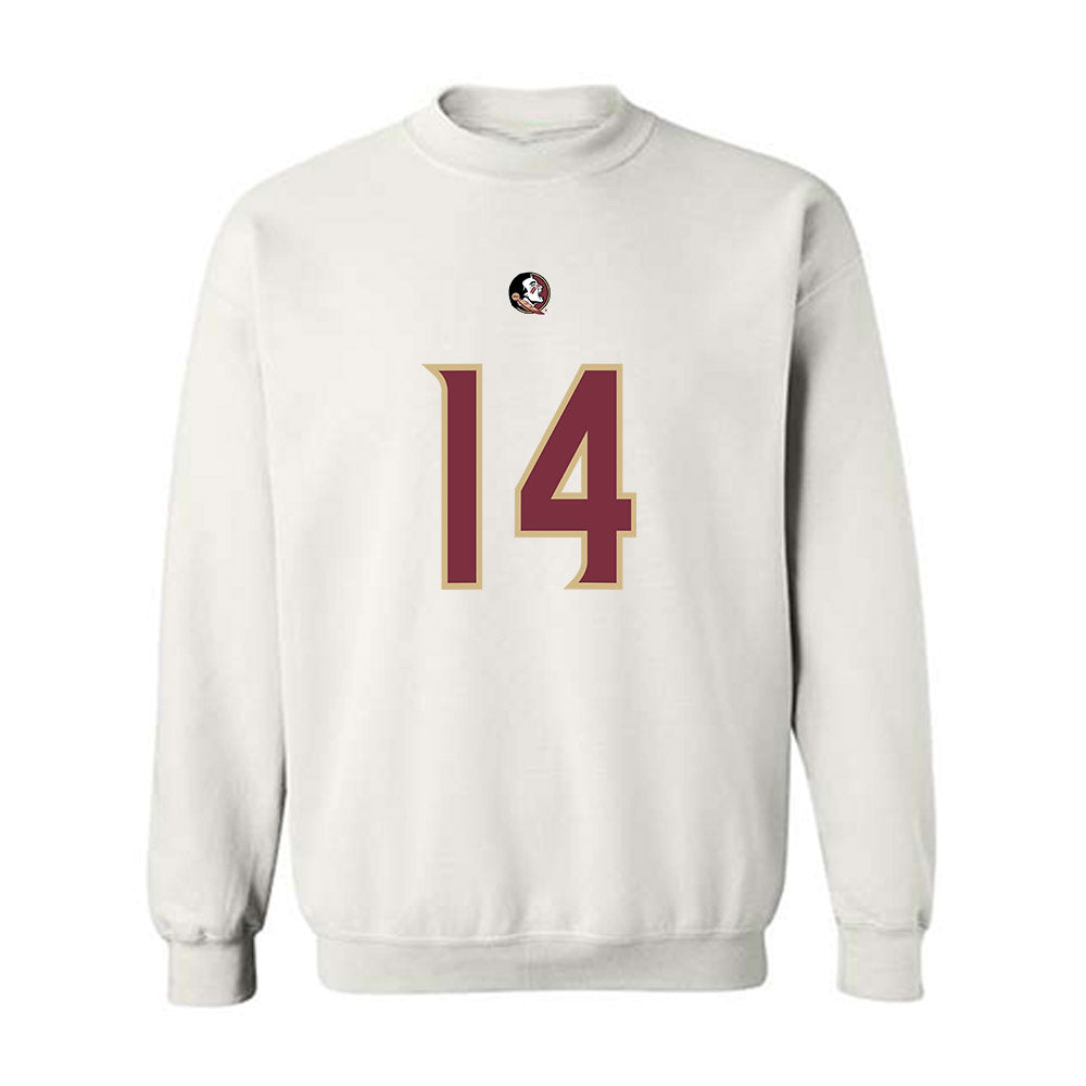 FSU - NCAA Football : Ma'Khi Jones - Replica Shersey Crewneck Sweatshirt-0