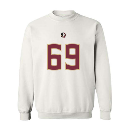 FSU - NCAA Football : Mike Ionata - Replica Shersey Crewneck Sweatshirt-0