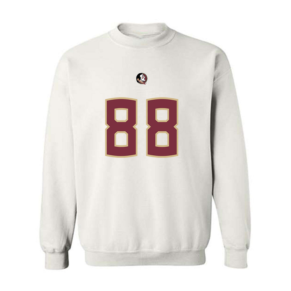 FSU - NCAA Football : Jordan Sanders - Replica Shersey Crewneck Sweatshirt-0