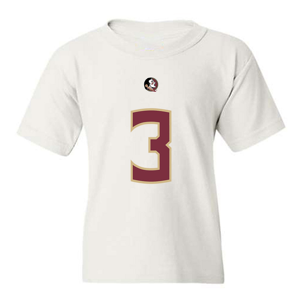 FSU - NCAA Football : Samuel Singleton Jr - Replica Shersey Youth T-Shirt-0