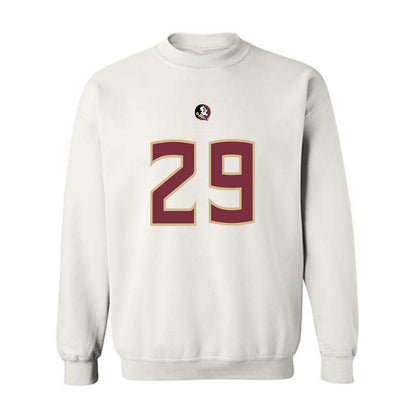 FSU - NCAA Football : Caleb LaVallee - Replica Shersey Crewneck Sweatshirt-0