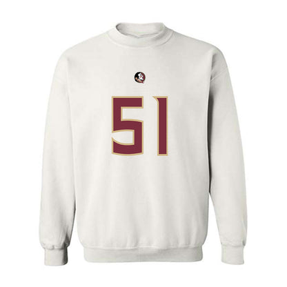 FSU - NCAA Football : Paul Bowling - Replica Shersey Crewneck Sweatshirt-0