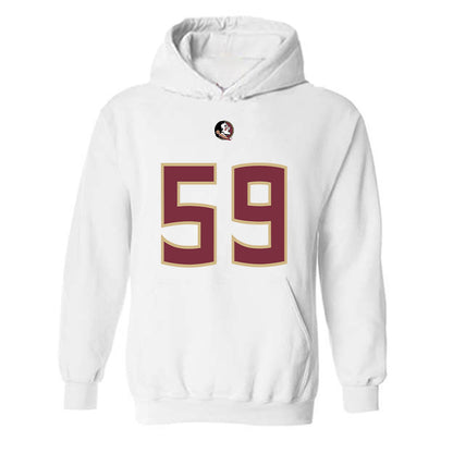 FSU - NCAA Football : Steven Moore - Replica Shersey Hooded Sweatshirt-0