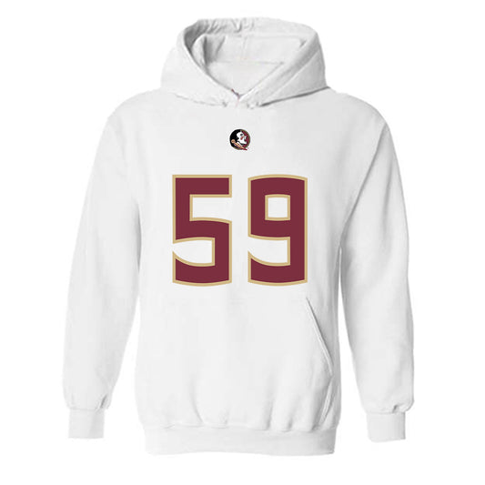 FSU - NCAA Football : Steven Moore - Replica Shersey Hooded Sweatshirt-0