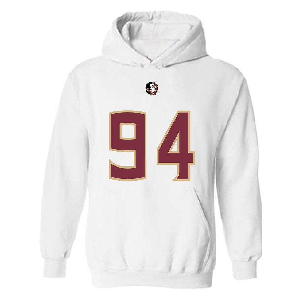 FSU - NCAA Football : Franklin Whitley - Replica Shersey Hooded Sweatshirt-0