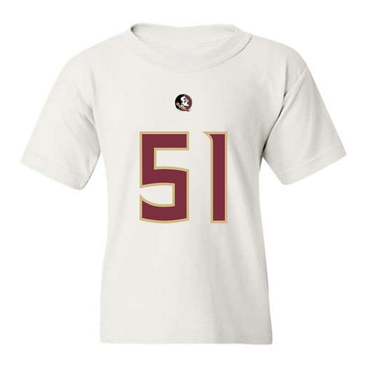 FSU - NCAA Football : Paul Bowling - Replica Shersey Youth T-Shirt-0