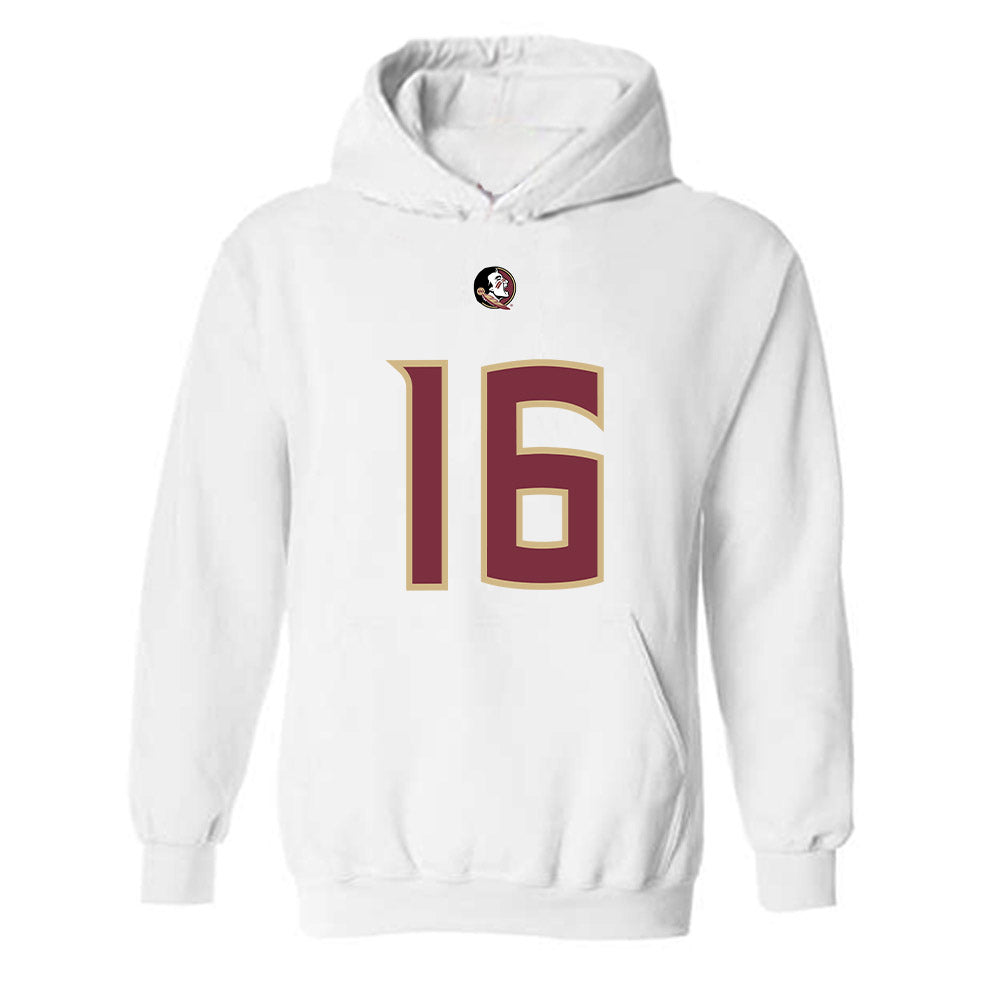 FSU - NCAA Football : Karson Hobbs - Replica Shersey Hooded Sweatshirt-0