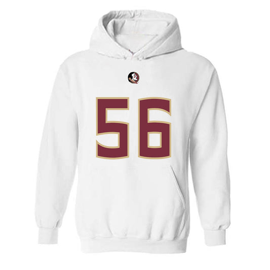 FSU - NCAA Football : Steven Pickard - Replica Shersey Hooded Sweatshirt-0