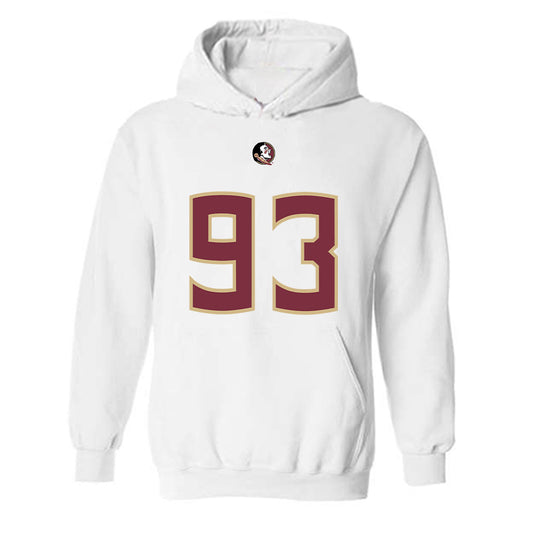 FSU - NCAA Football : Conor McAneney - Replica Shersey Hooded Sweatshirt-0