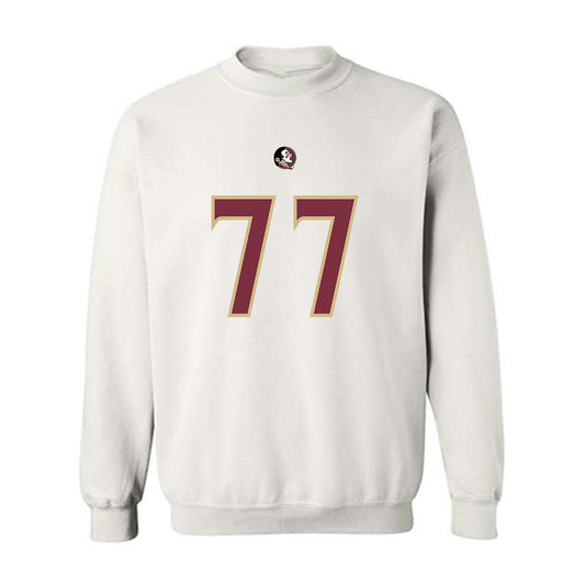 FSU - NCAA Football : Xavier Chaplin - Replica Shersey Crewneck Sweatshirt-0