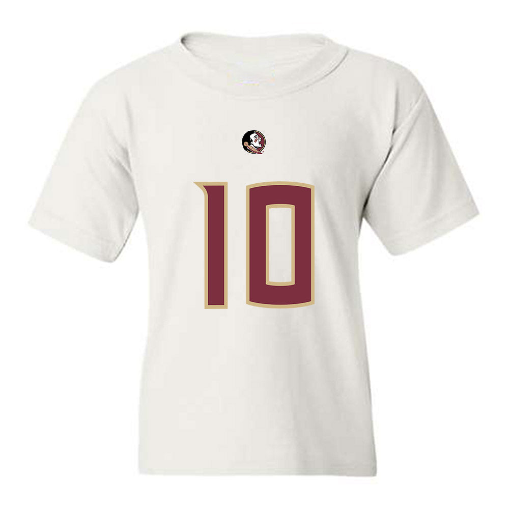 FSU - NCAA Football : Christopher Jones - Replica Shersey Youth T-Shirt-0