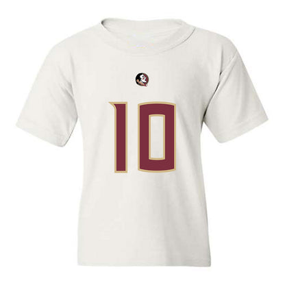 FSU - NCAA Football : Christopher Jones - Replica Shersey Youth T-Shirt-0