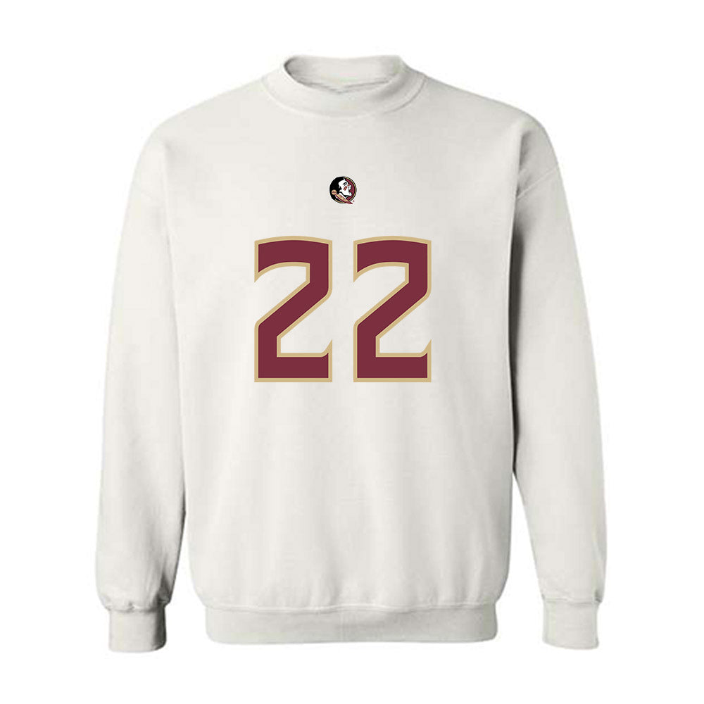 FSU - NCAA Football : Gemari Sands - Replica Shersey Crewneck Sweatshirt-0