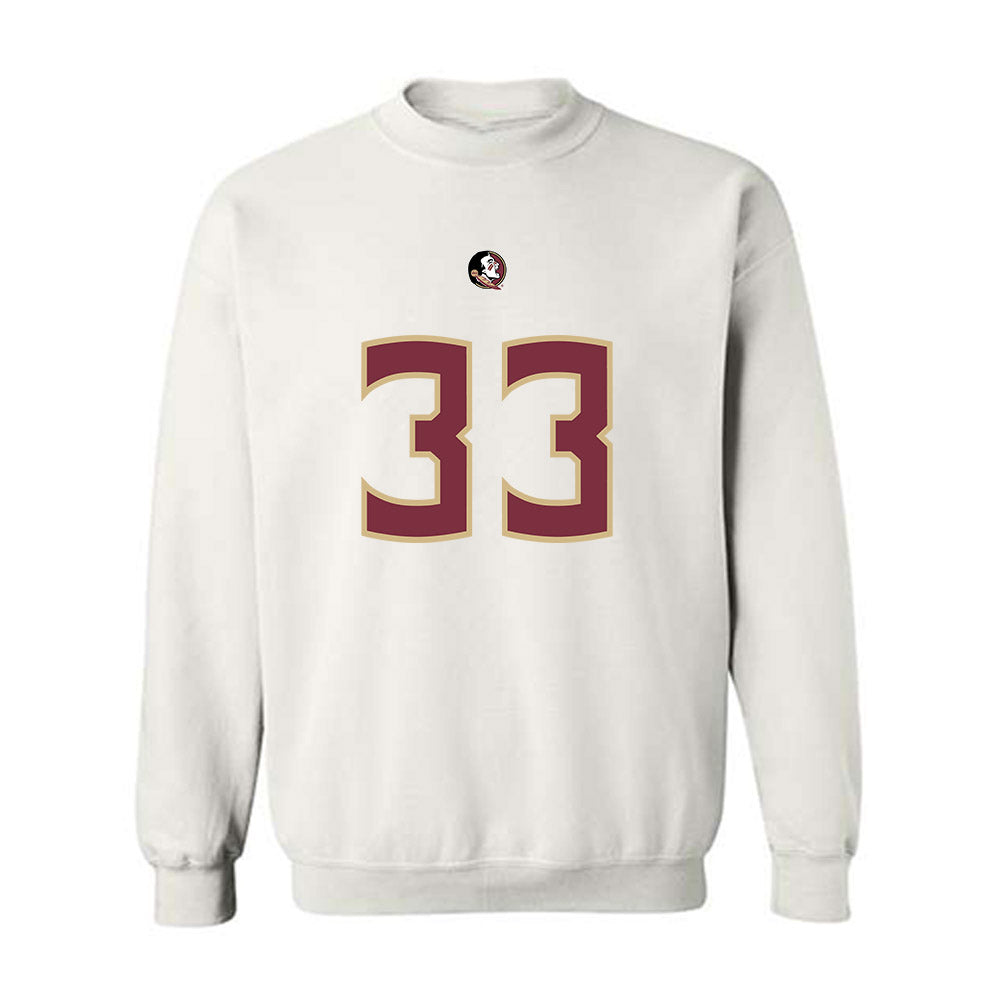 FSU - NCAA Football : Antonio Cromartie Jr. - Replica Shersey Crewneck Sweatshirt-0