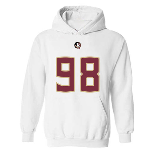 FSU - NCAA Football : Wihtlley Cadeau - Replica Shersey Hooded Sweatshirt-0