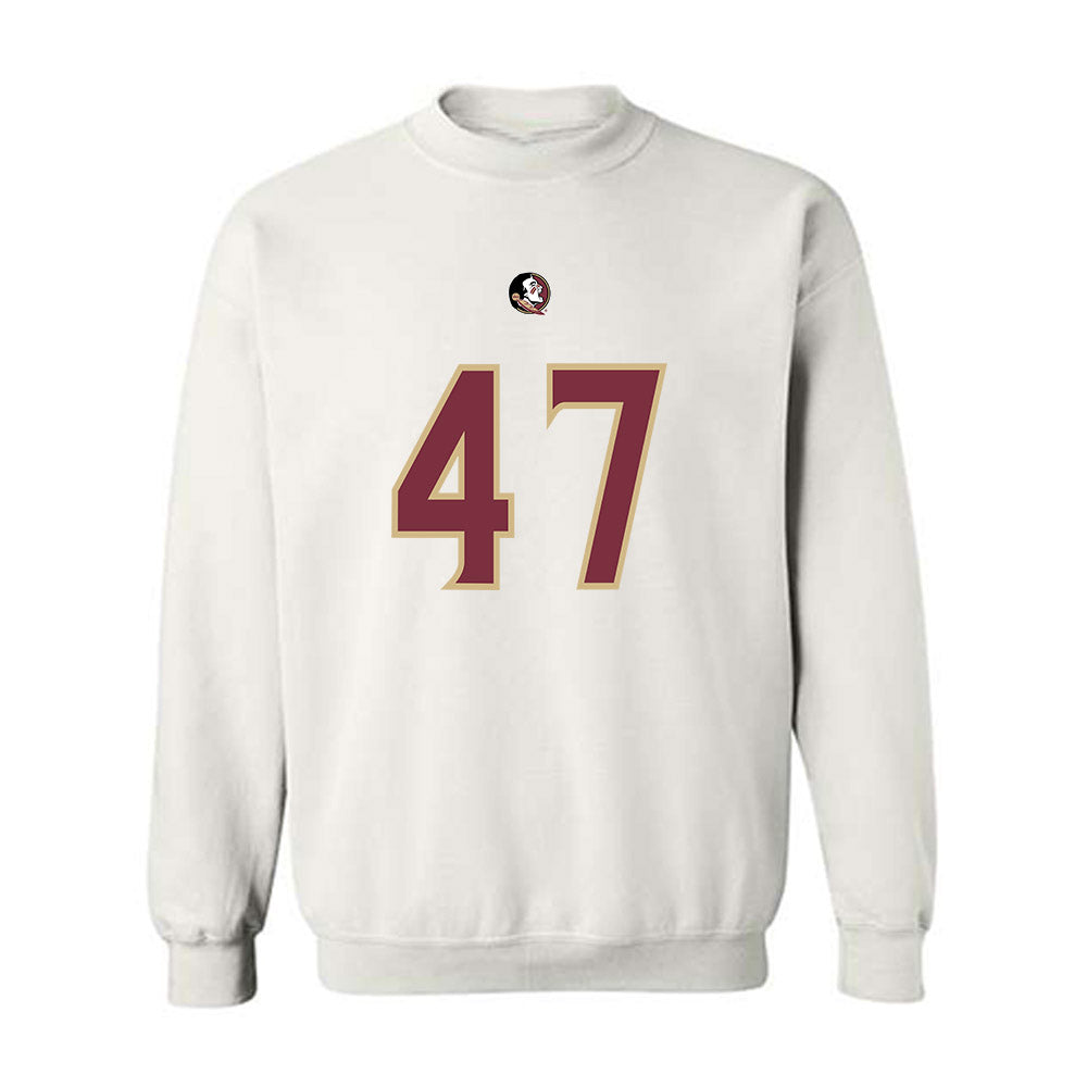FSU - NCAA Football : Donny Hiebert - Replica Shersey Crewneck Sweatshirt-0