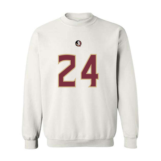 FSU - NCAA Football : KJ Kirkland - Replica Shersey Crewneck Sweatshirt-0