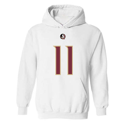 FSU - NCAA Football : Devin Carter - Replica Shersey Hooded Sweatshirt-0
