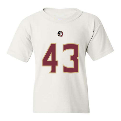 FSU - NCAA Football : Trent Rogers - Replica Shersey Youth T-Shirt-0