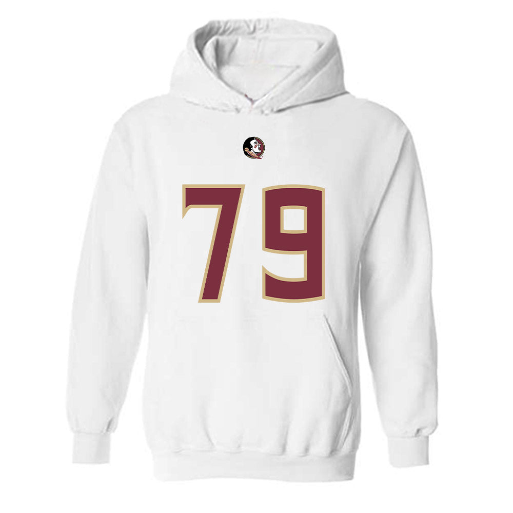 FSU - NCAA Football : Chimdia Nwaiwu - Replica Shersey Hooded Sweatshirt-0