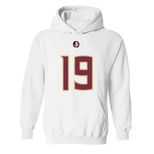 FSU - NCAA Football : Jarvis Boatwright Jr - Replica Shersey Hooded Sweatshirt-0