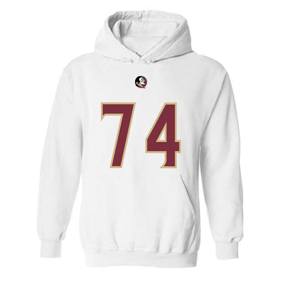 FSU - NCAA Football : Jonathan Daniels - Replica Shersey Hooded Sweatshirt-0