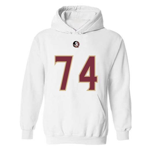 FSU - NCAA Football : Jonathan Daniels - Replica Shersey Hooded Sweatshirt-0