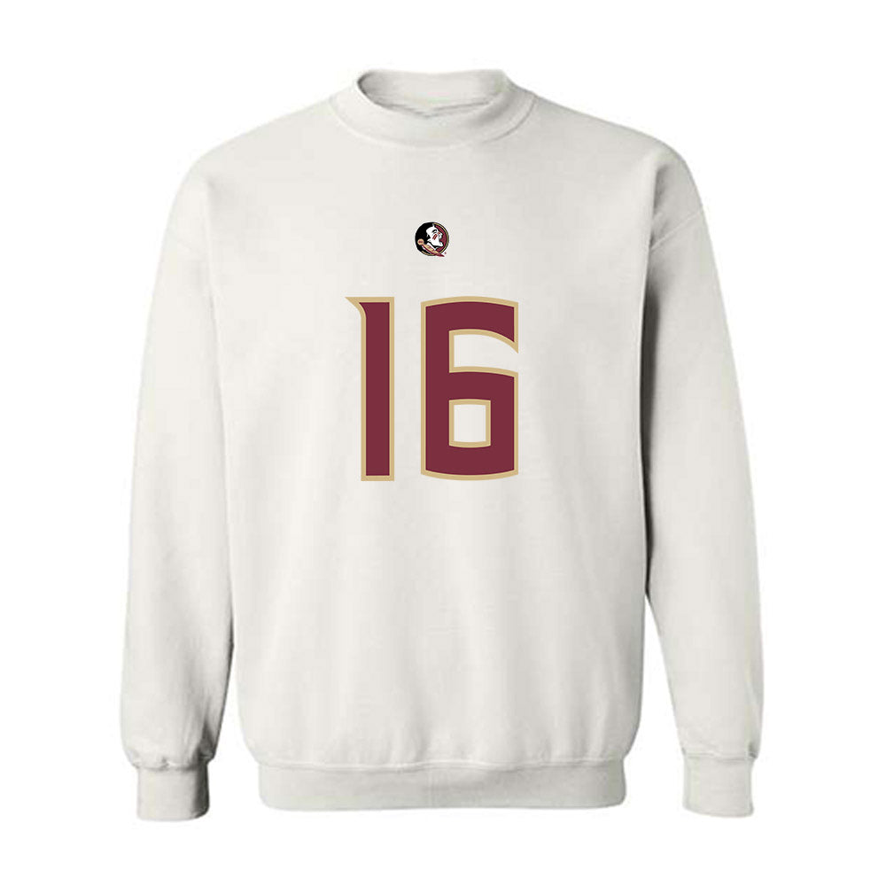FSU - NCAA Football : Karson Hobbs - Replica Shersey Crewneck Sweatshirt-0
