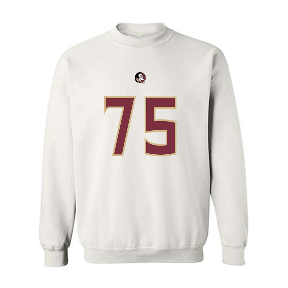 FSU - NCAA Football : Sean Poret - Replica Shersey Crewneck Sweatshirt-0