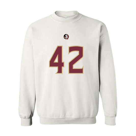 FSU - NCAA Football : Chris Thomas - Replica Shersey Crewneck Sweatshirt-0