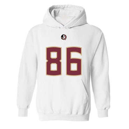 FSU - NCAA Football : Tony Bland - Replica Shersey Hooded Sweatshirt-0
