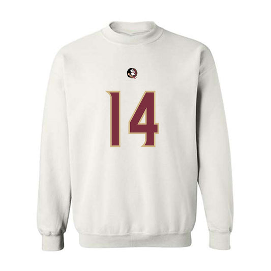 FSU - NCAA Football : Ashton Daniels - Replica Shersey Crewneck Sweatshirt-0