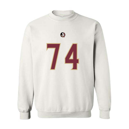 FSU - NCAA Football : Jonathan Daniels - Replica Shersey Crewneck Sweatshirt-0