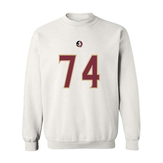 FSU - NCAA Football : Jonathan Daniels - Replica Shersey Crewneck Sweatshirt-0