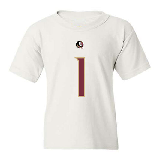 FSU - NCAA Football : Malachi Marshall - Replica Shersey Youth T-Shirt-0