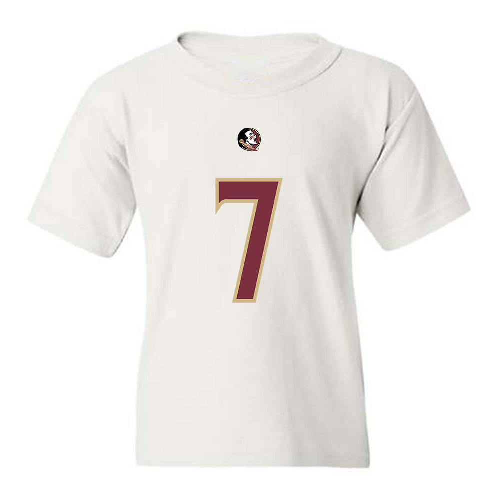 FSU - NCAA Football : Jasen Lopez - Replica Shersey Youth T-Shirt-0