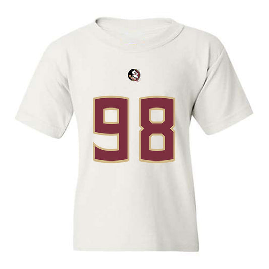 FSU - NCAA Football : Wihtlley Cadeau - Replica Shersey Youth T-Shirt-0