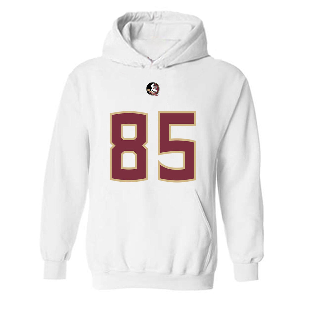 FSU - NCAA Football : Andrew Hardwick - Replica Shersey Hooded Sweatshirt-0