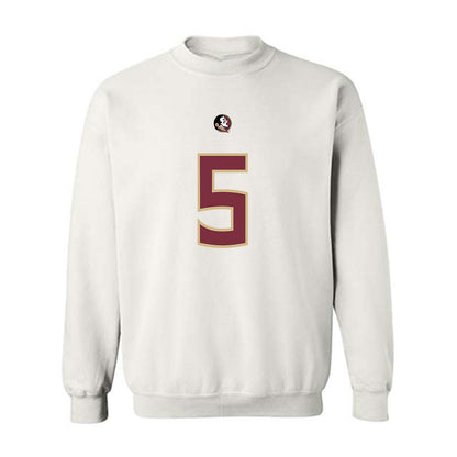 FSU - NCAA Football : Daniel Lyons - Replica Shersey Crewneck Sweatshirt-0