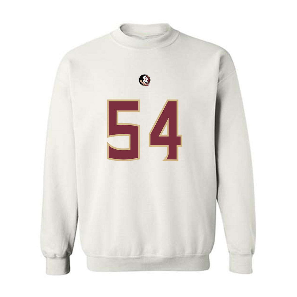 FSU - NCAA Football : Chastan Brown - Replica Shersey Crewneck Sweatshirt-0