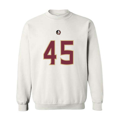 FSU - NCAA Football : Noah LaVallee - Replica Shersey Crewneck Sweatshirt-0