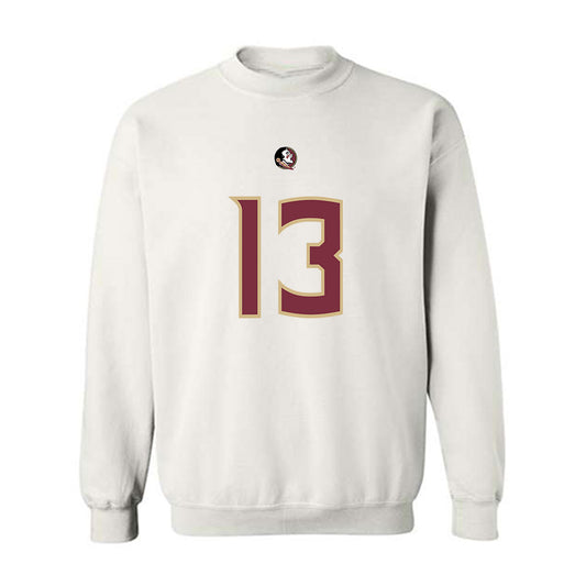 FSU - NCAA Football : Taeshaun Gelsey - Replica Shersey Crewneck Sweatshirt-0