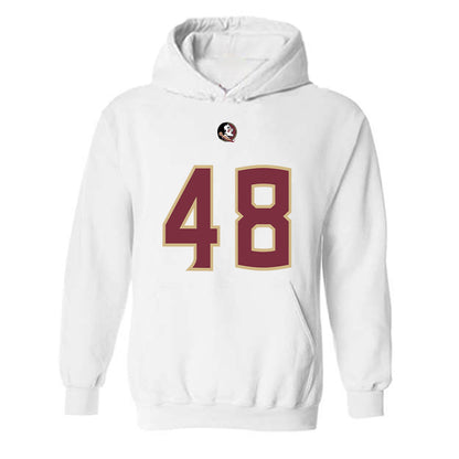 FSU - NCAA Football : Caleb Bowers - Replica Shersey Hooded Sweatshirt-0