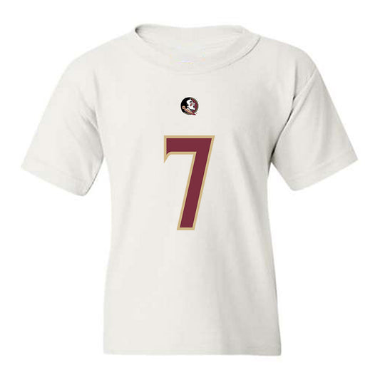 FSU - NCAA Football : Ashlynd Barker - Replica Shersey Youth T-Shirt-0