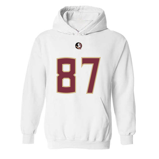 FSU - NCAA Football : Markeston Douglas - Replica Shersey Hooded Sweatshirt-0