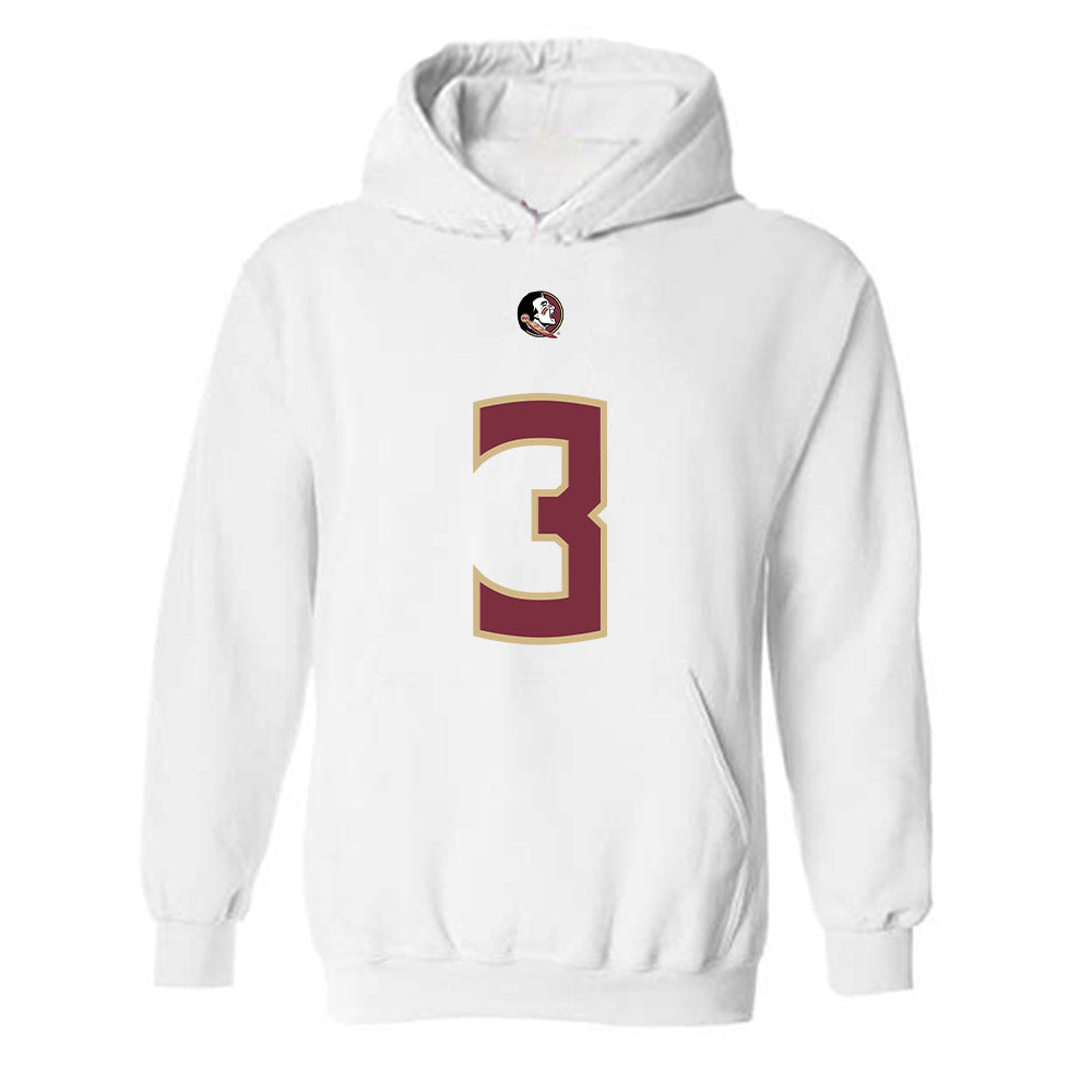FSU - NCAA Football : Samuel Singleton Jr - Replica Shersey Hooded Sweatshirt-0