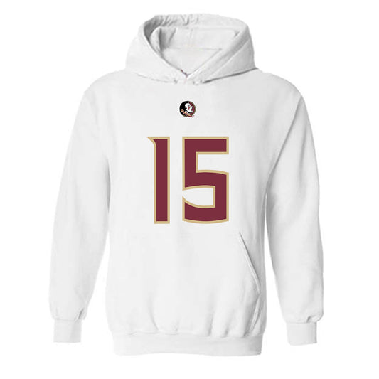 FSU - NCAA Football : Rylan Kennedy - Replica Shersey Hooded Sweatshirt-0