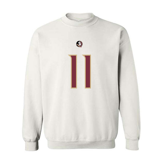 FSU - NCAA Football : Devin Carter - Replica Shersey Crewneck Sweatshirt-0
