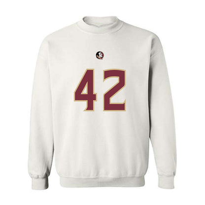 FSU - NCAA Football : christopher thomas - Replica Shersey Crewneck Sweatshirt-0