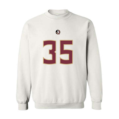 FSU - NCAA Football : Ethan Pritchard - Replica Shersey Crewneck Sweatshirt-0